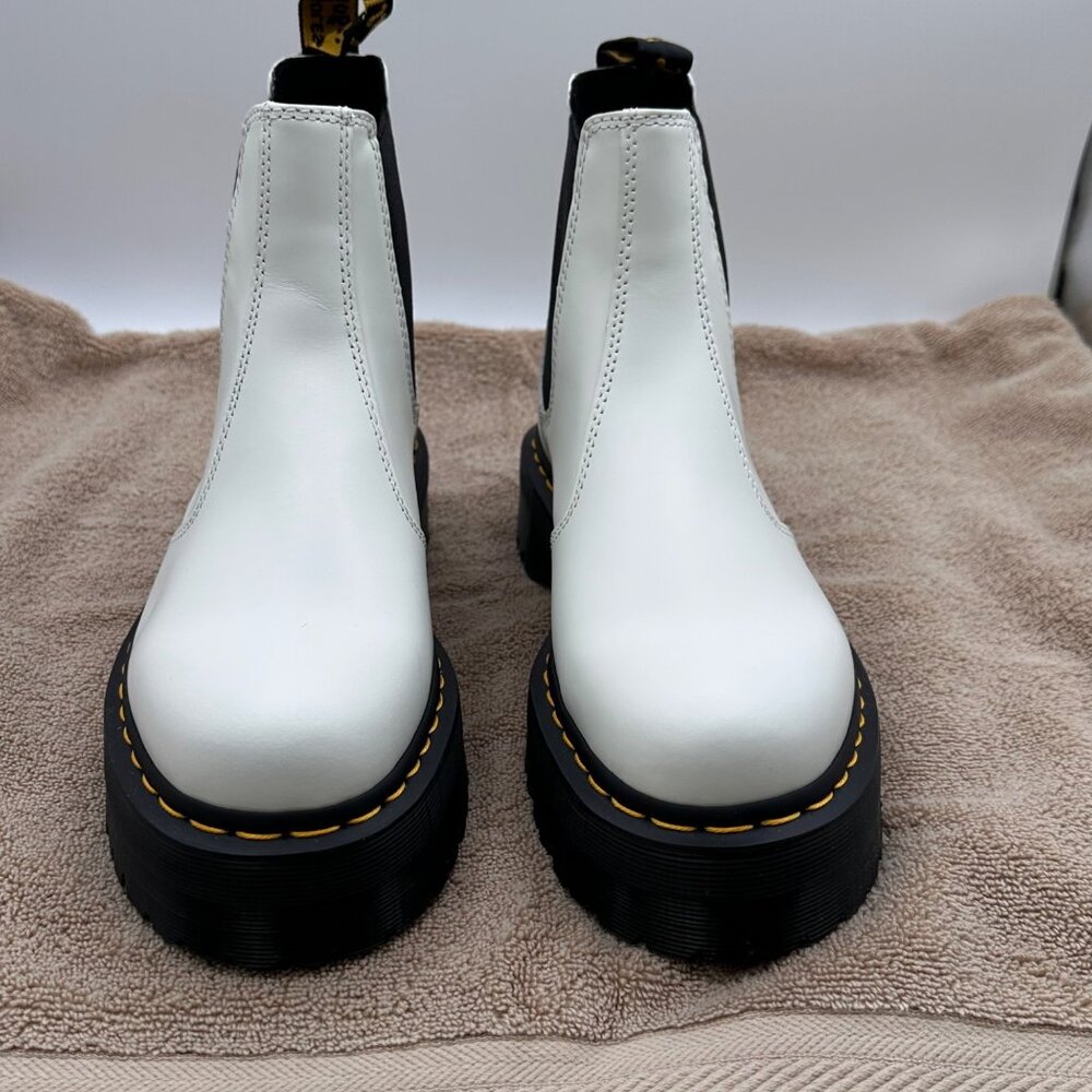 Dr Martens Unisex 7/8 Combat Boots 2976  Style Punk Goth Platform Ankle Boots